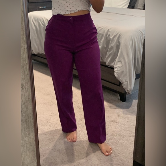 VINTAGE Levi’s Eggplant/Purple Bend Over Pants 💜 - Picture 5 of 7